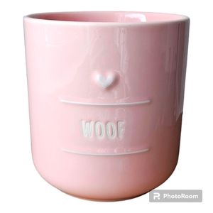 Pink Woof Flower Pot